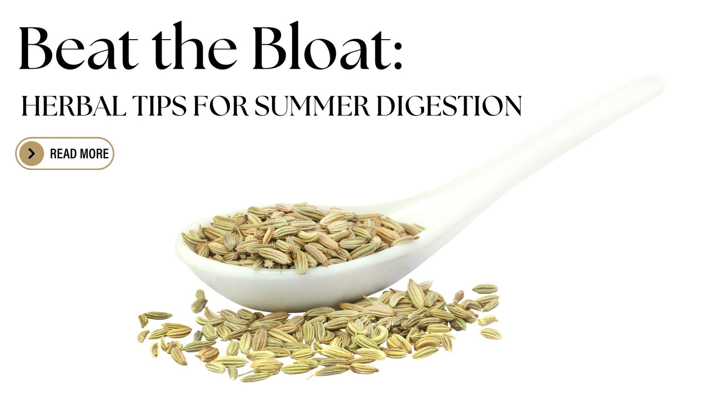 Beat the Bloat: Herbal Tips for Summer Digestion