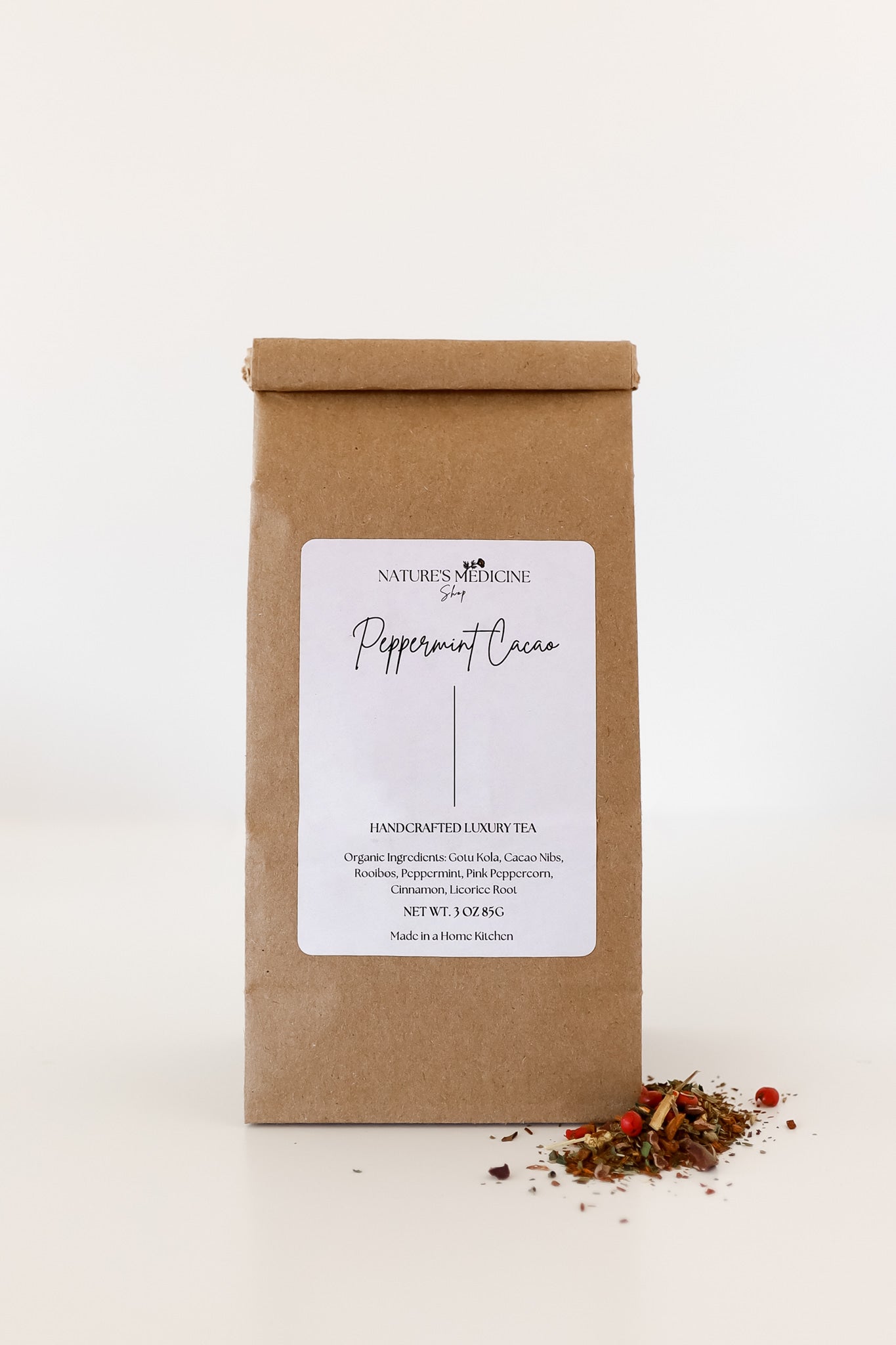Peppermint Cacao Herbal Tea