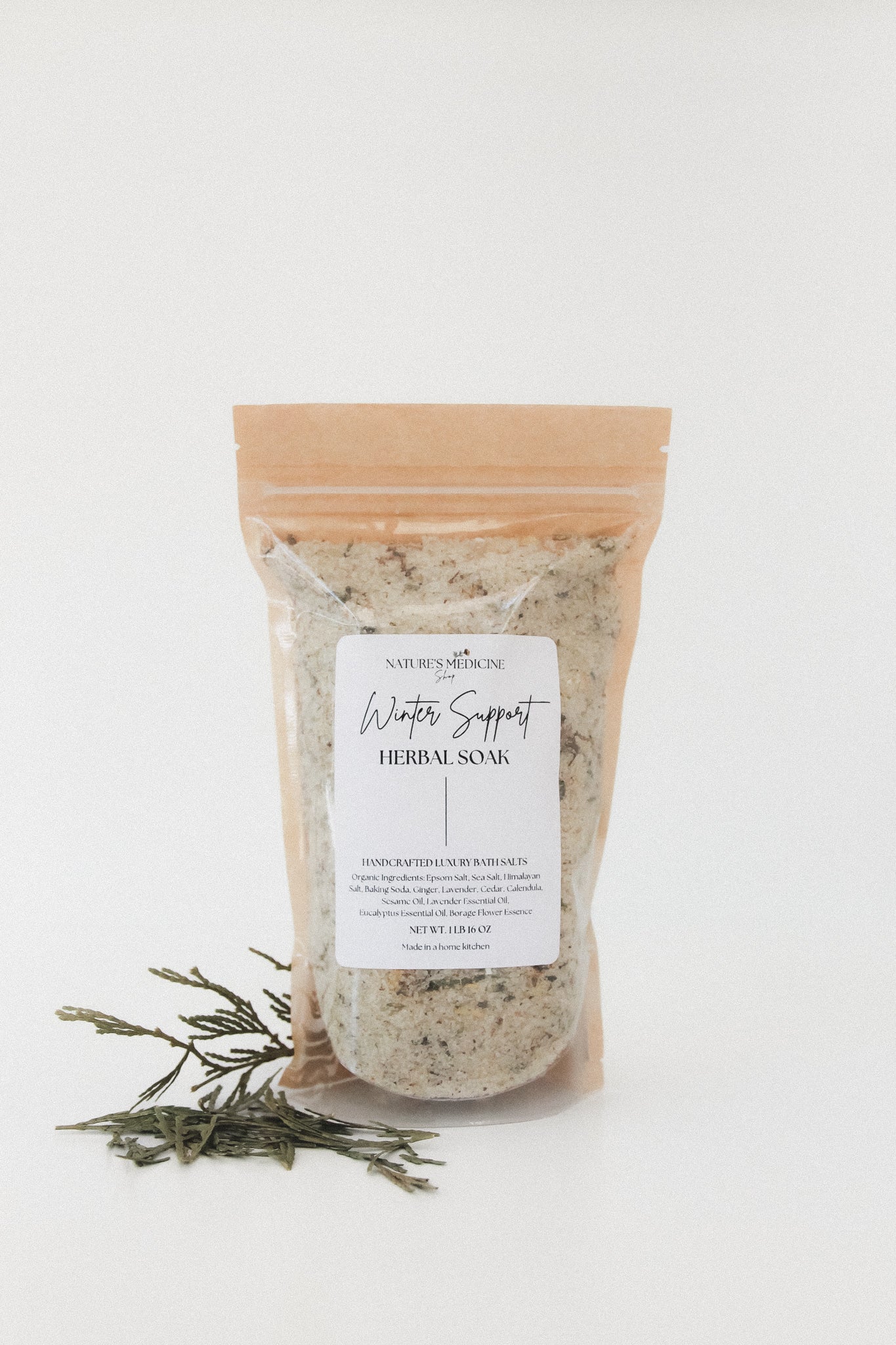 Winter Support Herbal Bath Soak