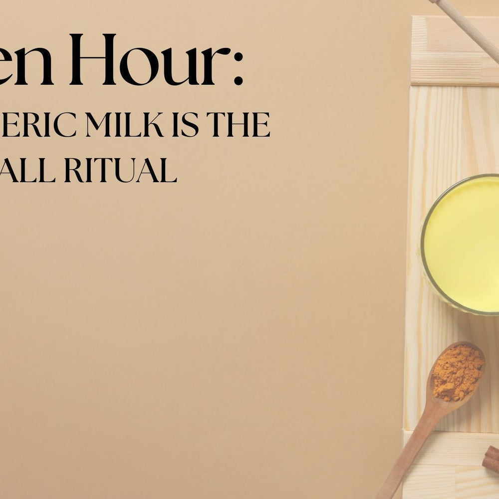 Golden Hour: Why Turmeric Milk Is the Perfect Fall Ritual